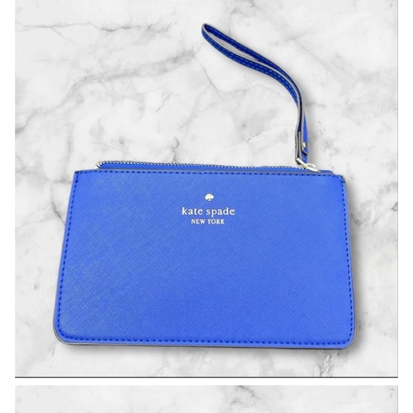 Kate Spade Vibrant Blue Wristlet - Picture 1 of 5